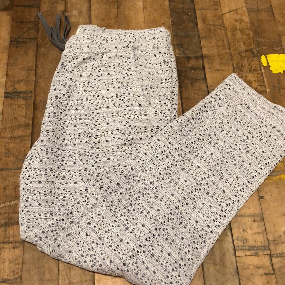 Lou & Grey Drawstring Grey Pants Size Small